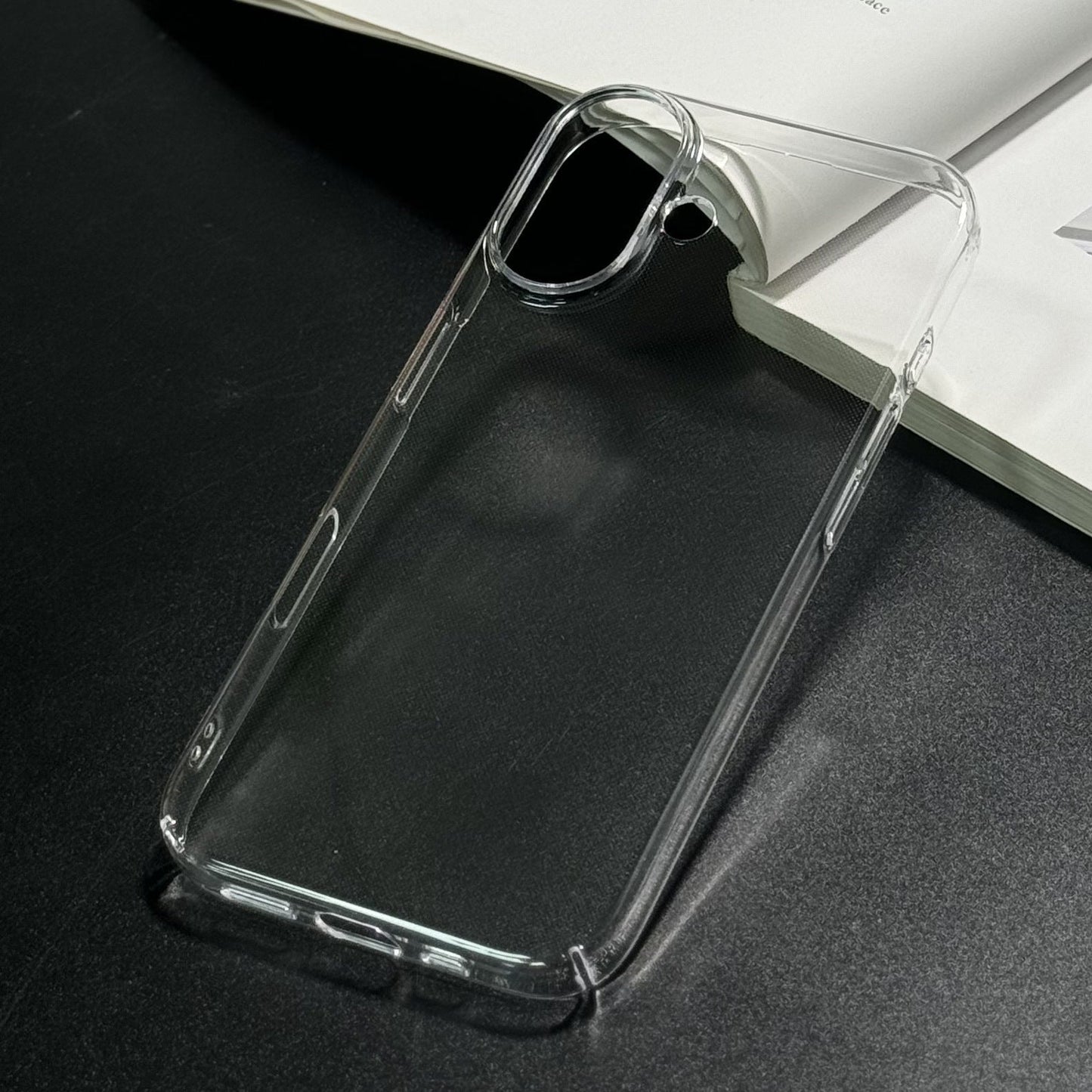 iPhone 16 シリーズ対応 透明PCハードケース クリアカバー