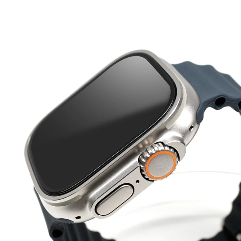 Apple Watch Ultra 用画面強化ガラス 9H 光沢ツヤツヤ高透明度