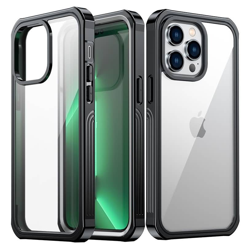 iPhone 14 シリーズ対応 全面保護 PC+TPUケース ワイヤレス充電可能 背面型カバー 耐衝撃