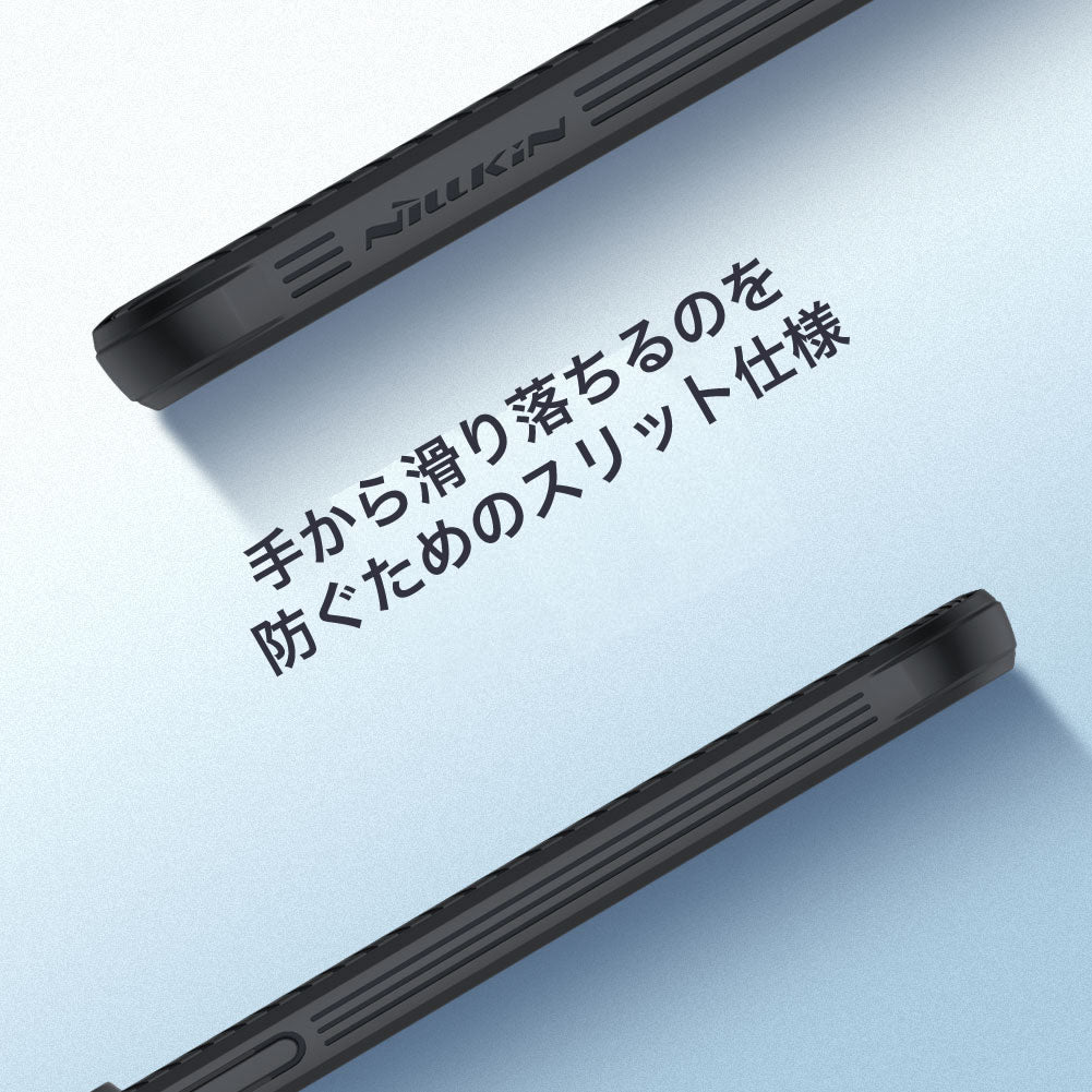 Nillkin社製 iPhone 16 シリーズ対応 MagSafe対応 耐衝撃ケース カメラレンズ保護 背面型カバー