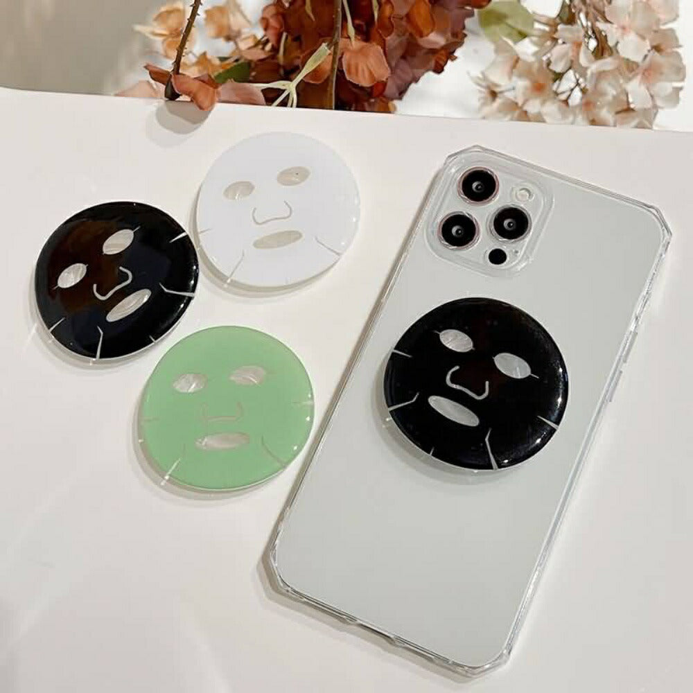 【透明スマホリングiPhone・スマホ対応】送料無料しっかり接着透明リングホルダースタンドとしても使用可能透明ケースと相性良しリングスタンド