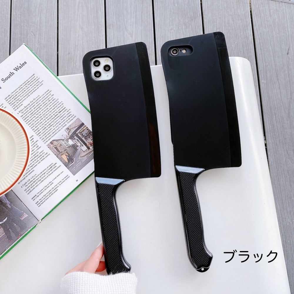 iPhone 15 シリーズ対応 包丁型 iPhone ケース 耐衝撃ケース TPU+PCケース