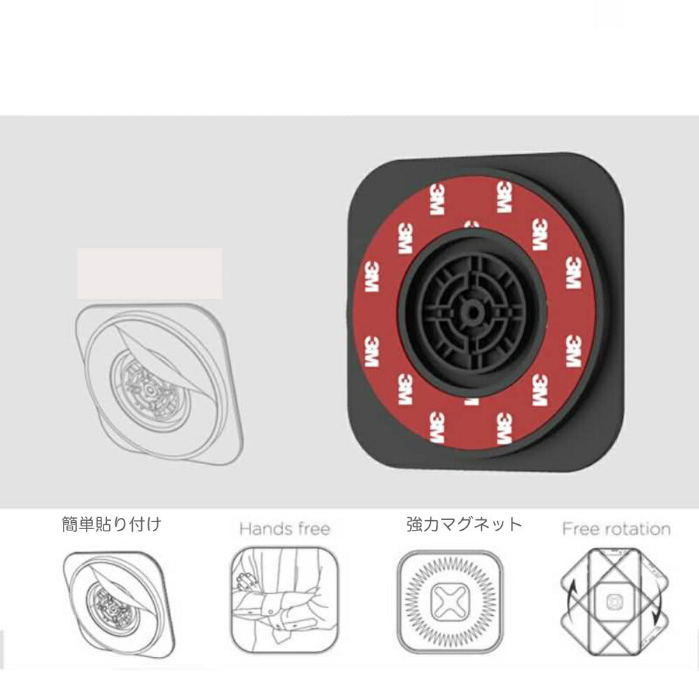 【透明スマホリングiPhone・スマホ対応】送料無料しっかり接着透明リングホルダースタンドとしても使用可能透明ケースと相性良しリングスタンド