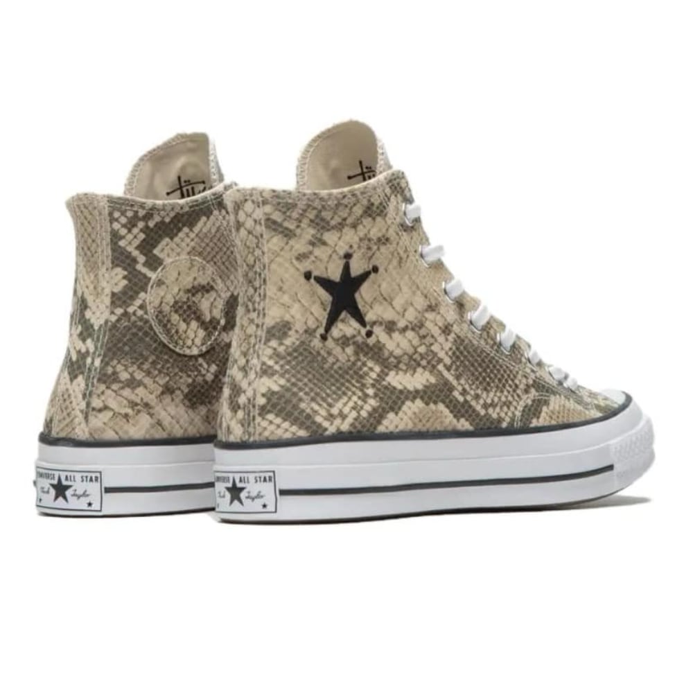 Stussy × Converse Chuck Taylor All Star 70 Hi Snakeskin 日本未発売モデル海外限定カラー コンバース ステューシー