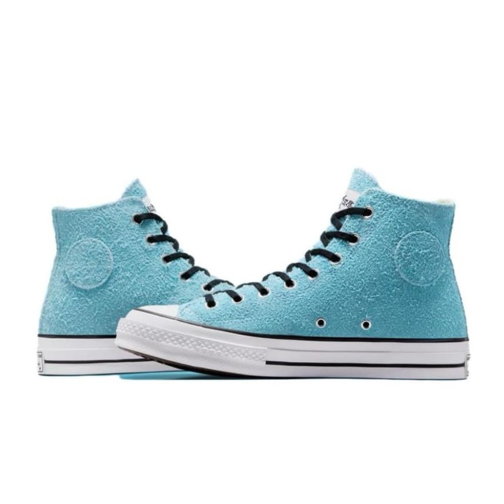 Stussy × Converse Chuck 70 Hi Sky Blue 日本未発売モデル海外限定カラー コンバース ステューシー