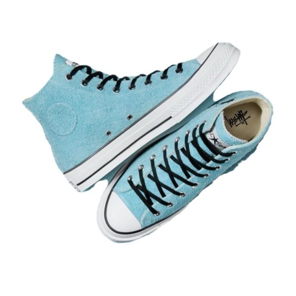 Stussy × Converse Chuck 70 Hi Sky Blue 日本未発売モデル海外限定カラー コンバース ステューシー – スマホ堂  高松トキワ街店