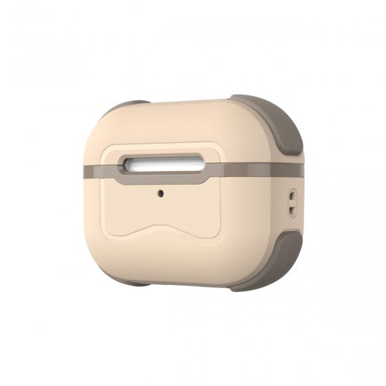 Solide Pocket for AirPods Pro ベージュ × ブラウン