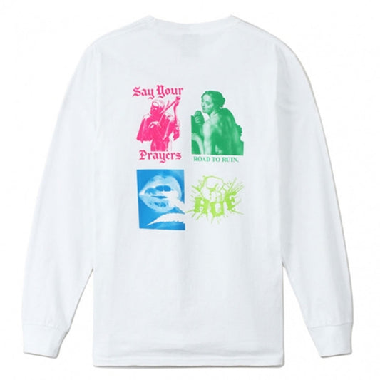 HUF DEJA VU L/S TEE サイズ XXL TS01190 ハフ 長袖Tシャツ