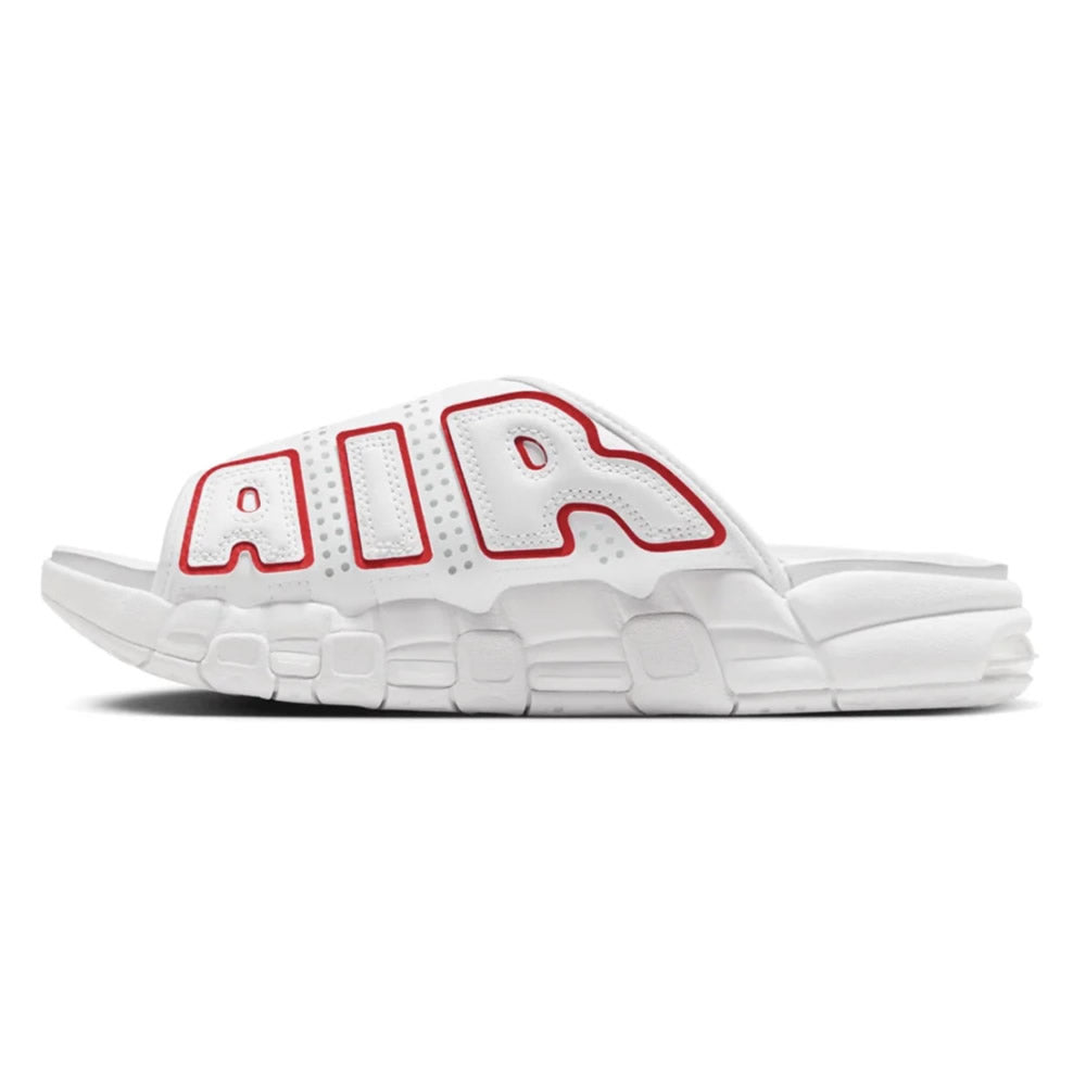 Nike Air More Uptempo Slide "White and University Red" FD9883-100 ナイキ エアー モア アップテンポ スライド ホワイトアンドユニバーシティレッド