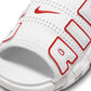 Nike Air More Uptempo Slide "White and University Red" FD9883-100 ナイキ エアー モア アップテンポ スライド ホワイトアンドユニバーシティレッド
