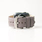 alto Leather Strap for Apple Watch セメントグレー（シルバー金具）49mm/45mm/44mm/42mm