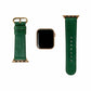 alto Leather Strap for Apple Watch フォレストグリーン（ゴールド金具）41mm/40mm/38mm