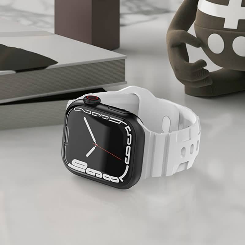 限定SALE人気Apple Watch SE 44mm スポーツバンドホワイト 時計