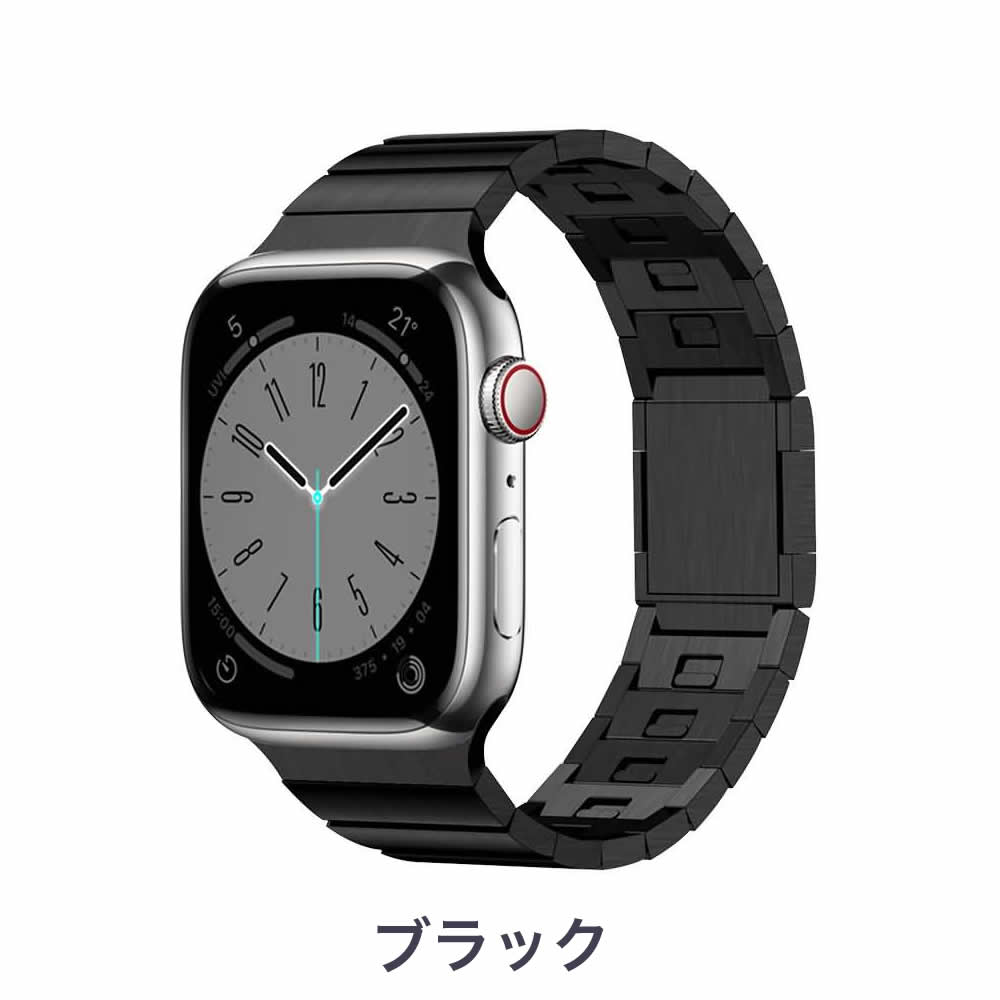 Apple Watch 49/45/44/42mm対応 マグネットバックル搭載ステンレス