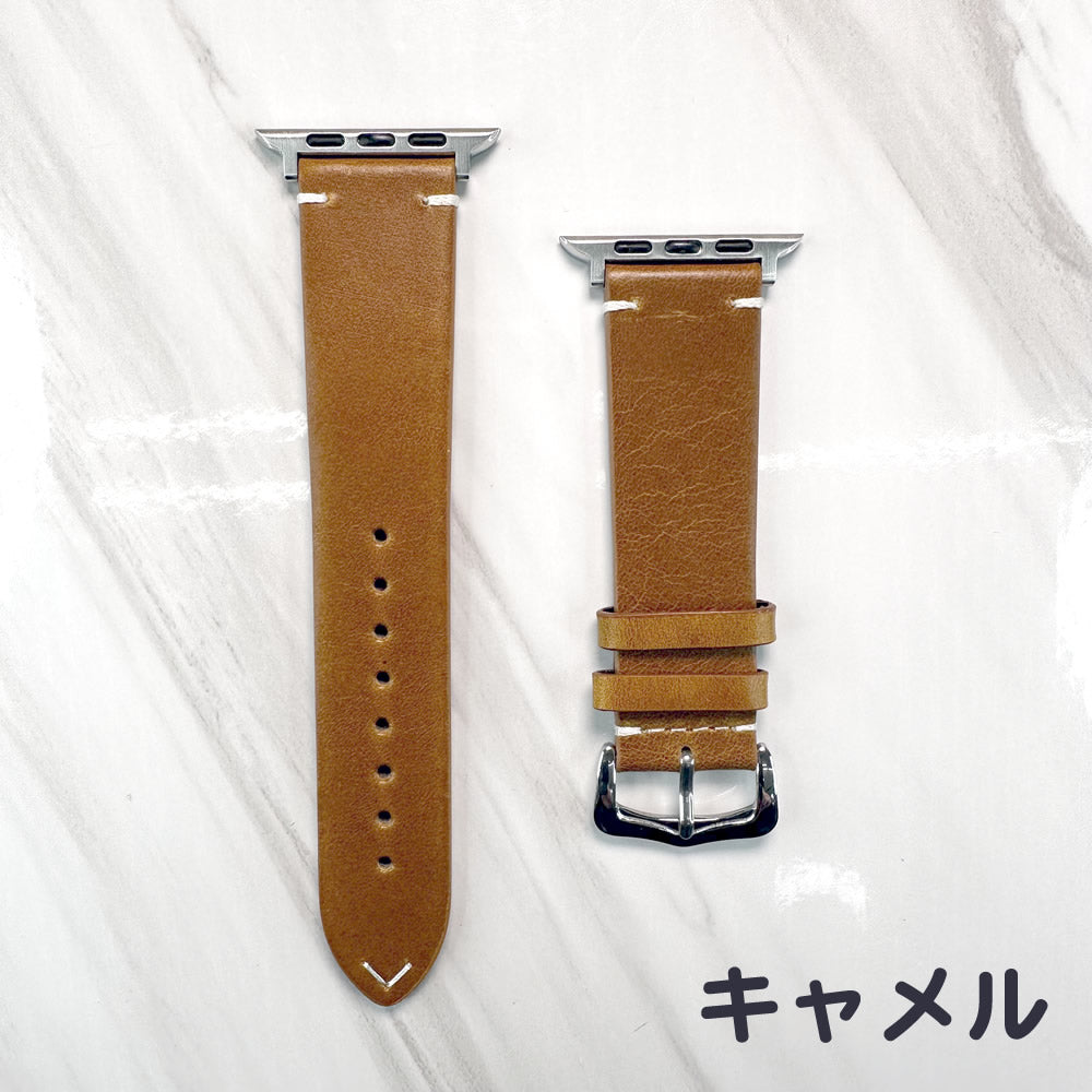 Apple Watch 革バンド 茶色 38mm対応 バーゲンセール - 時計