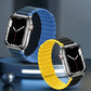 Apple Watch 各機種対応 マグネットループ式ツートンカラーシリコンバンド 49/45/44/42mm・41/40/38mm対応