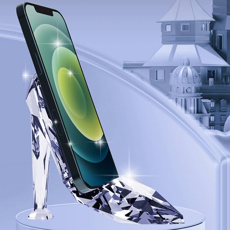 ガラスの靴のかたちをしたワイヤレス充電器 Qi iPhone・Androidなど充電可能