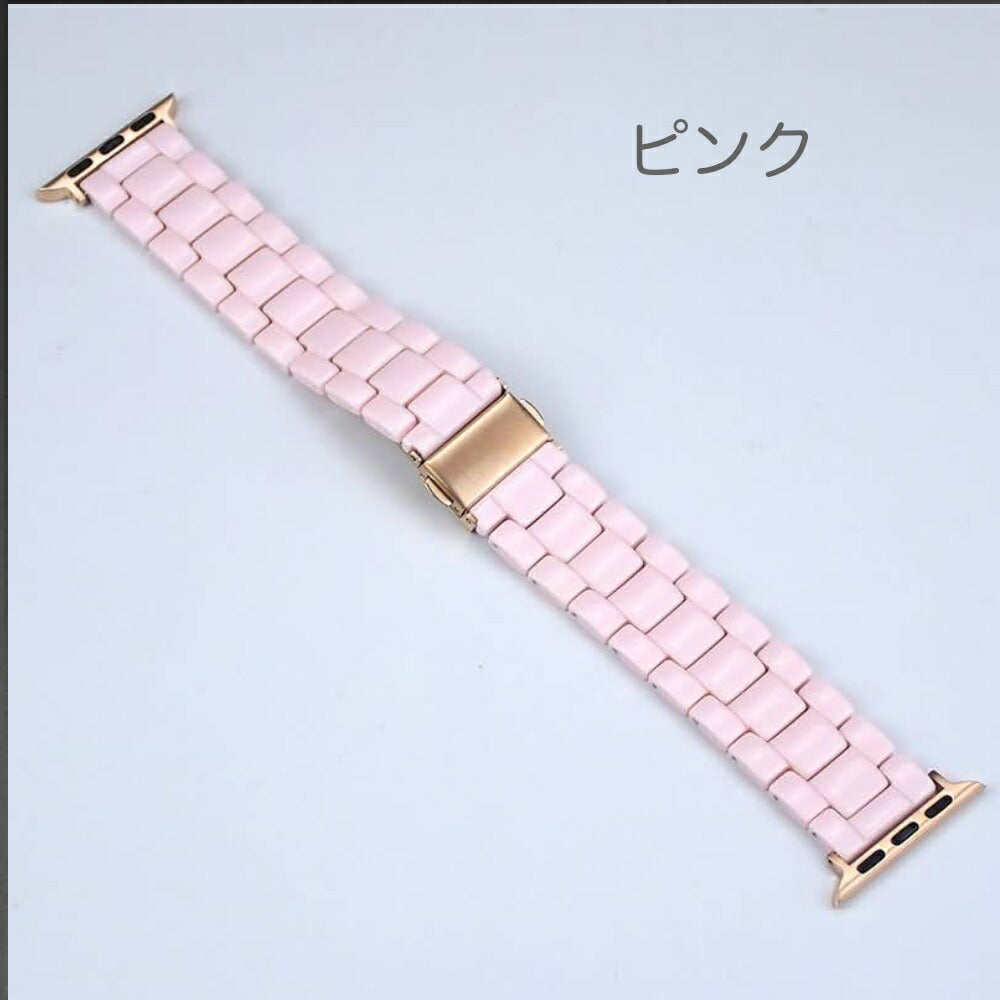 Apple. Watch 各機種対応 カラフル樹脂製軽量バンド 38/40/41mm用 42/44/45/49mm用 交換用バンド 全7色