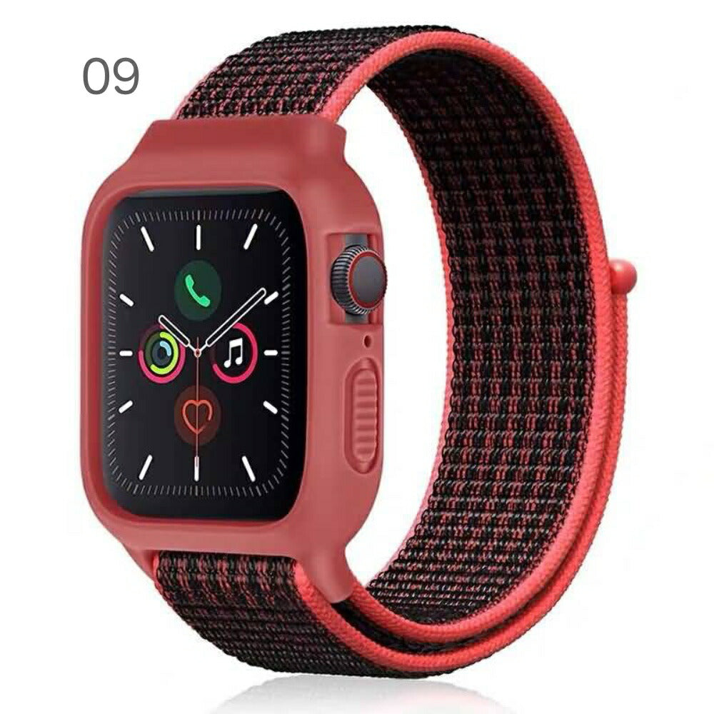 Apple Watch 7 対応 スポーツループベルト カラーバリエーション豊富な ...