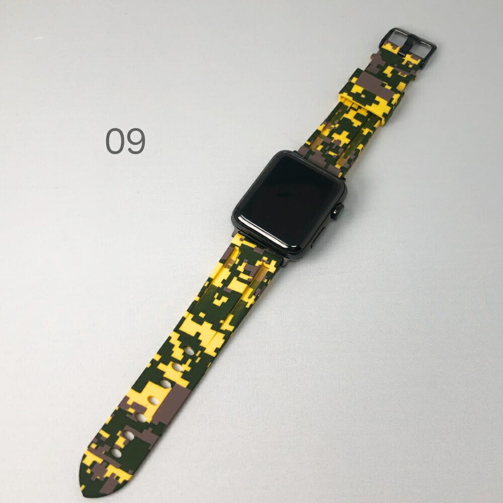 AppleWatchベルトカラフルシリコンバンドスポーツストラップスマート38mm40mm42mm44mmサラサラシリコン製アップルウォッチバンド交換ベルト時計バンドスマートウォッチ全6色かわいい韓国可愛い韓流