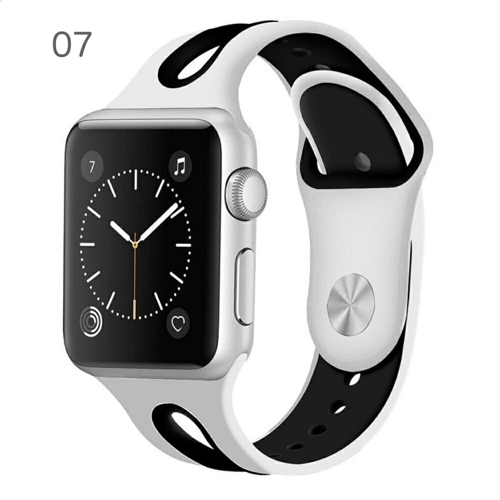 AppleWatch Case Sports ブラック 時計 - 時計