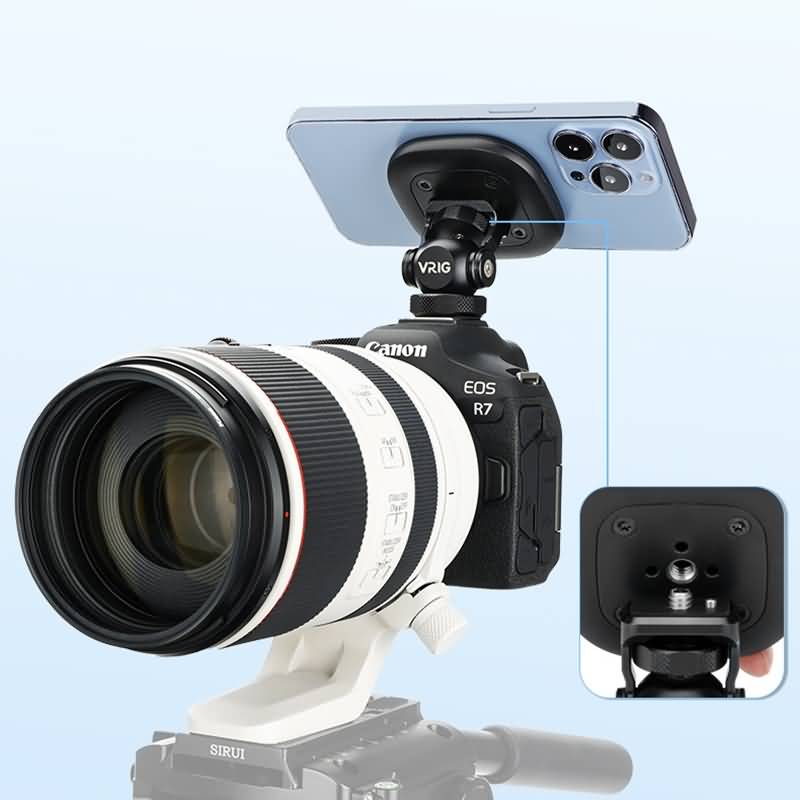 カメラ三脚やアームスタンドなどをMagSafe対応化するための拡張マグネットvlogシンバルユーザーにも最適DJIOM6/5/4/4SEOsmoMobile一眼レフミラーレス
